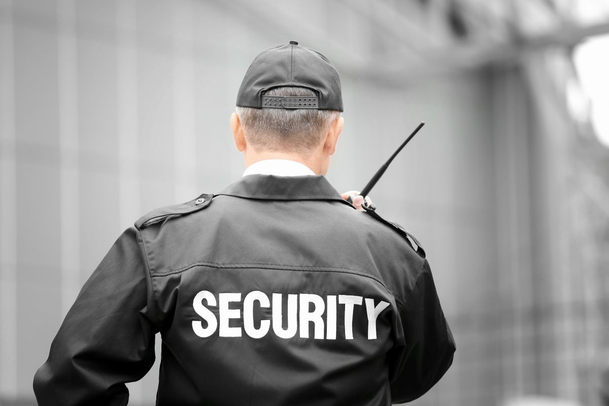 Professional static security services and physical protection by licensed security personnel